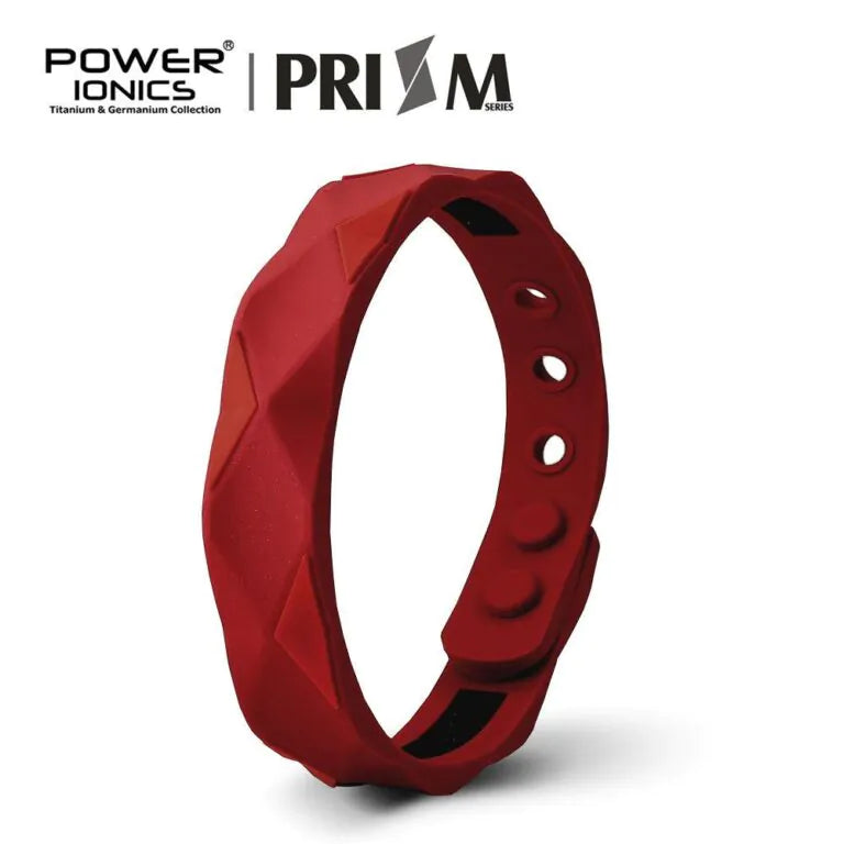 Pulseira – Prism Power Ionics com 2000 íons, turmalina, germânio e bio silicone