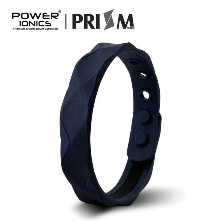 Pulseira – Prism Power Ionics com 2000 íons, turmalina, germânio e bio silicone