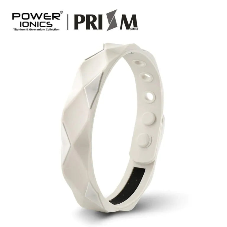 Pulseira – Prism Power Ionics com 2000 íons, turmalina, germânio e bio silicone