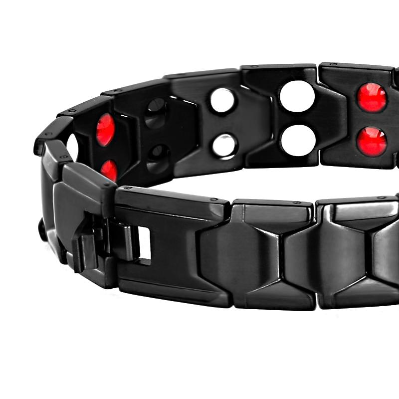 Pulseira / Bracelete Magnético feita em aço titânio – Titan Magnetic