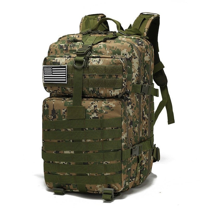 Mochila Tática Militar Impermeável Reforçada Grande 50litros