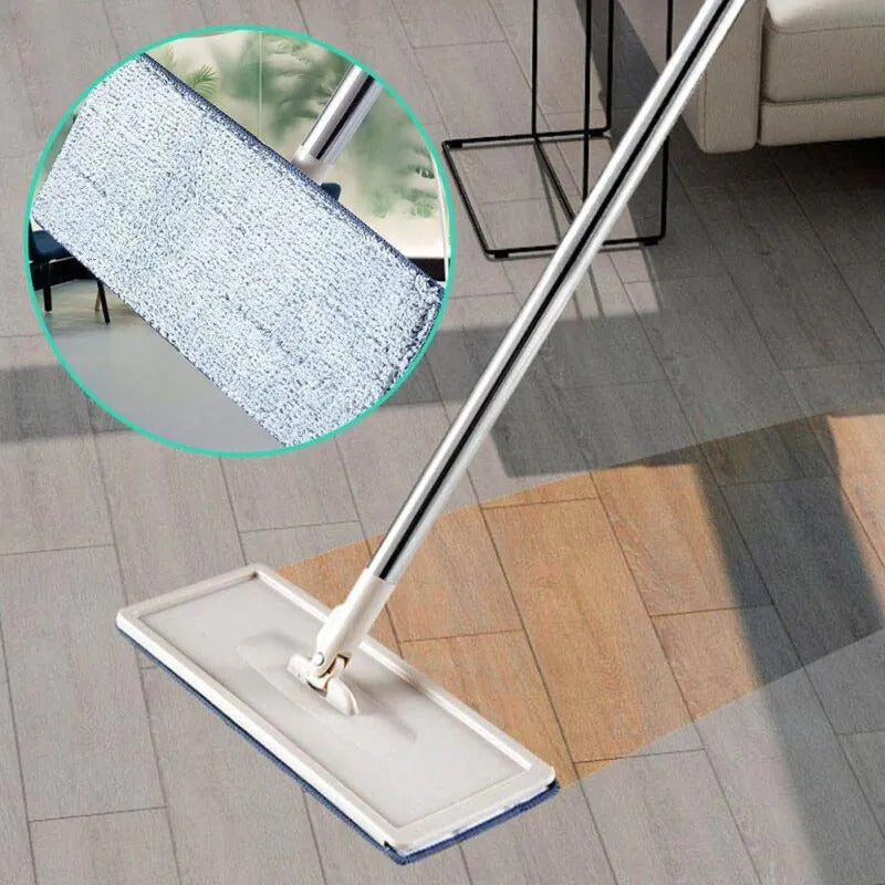 Mop Esfregão Multiuso de Microfibras com Balde – Perfeito para Pisos e Janelas